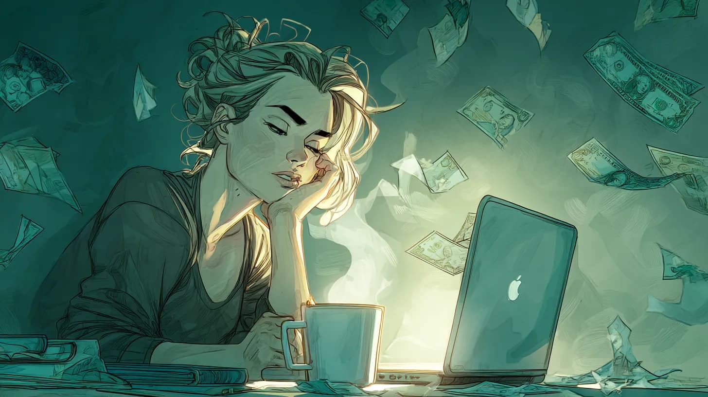 calendar showing inconsistent income