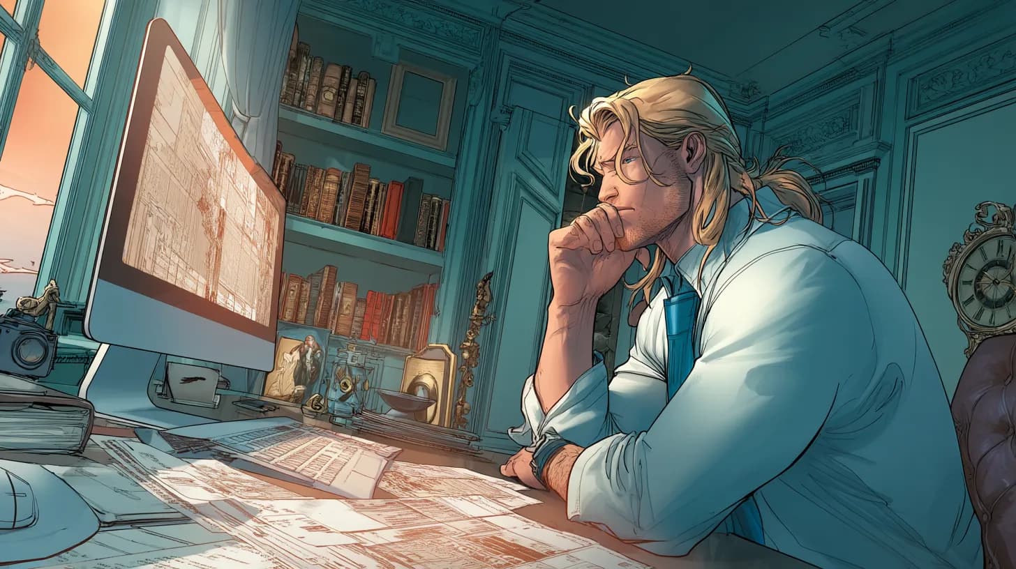 Client viewing a clean, professional invoice design