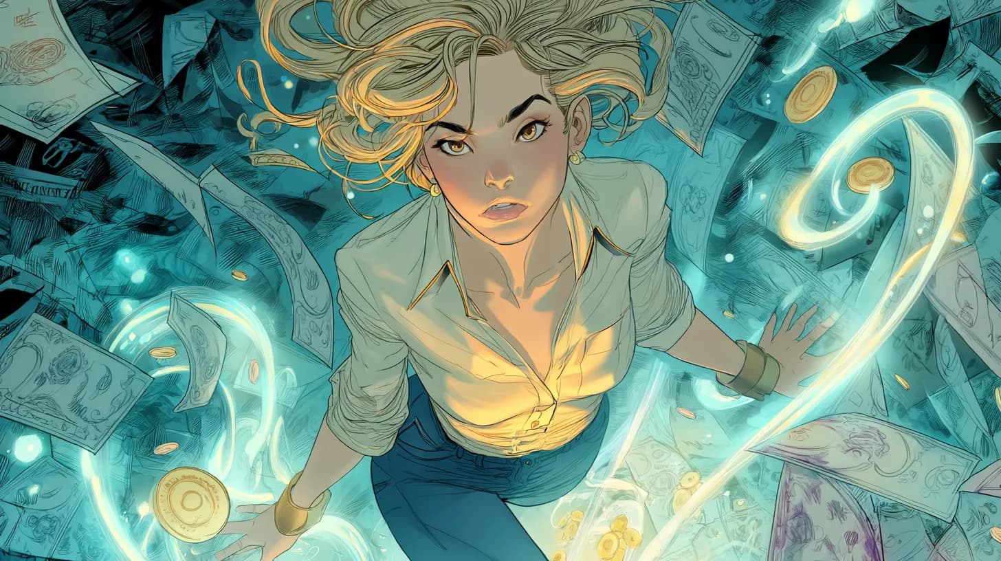 Freelancer reviewing a clear and structured invoice layout